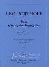 Vier Russische Fantasien für Violoncello und Klavier